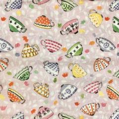 現品限り　usaコットン　アメリカンクロス　ティーカップ　ピンク　65cm