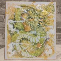 開運絵画❀龍円舞❀融合神からのご褒美