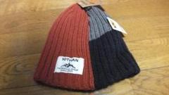 ワークマン 帽子　workman クレイジーカラー コラボ ニットキャップ