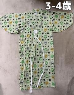 甚平　浴衣　男の子　3-4歳　日本製　綿100%