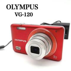 【完動品】OLYMPUS VG-110 レッド コンデジ 充電器 バッテリー 完動品】OLYMPUS VG-110 レッド コンデジ 充電器 バッテリー