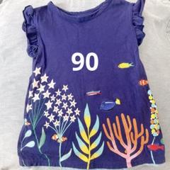 グラニフ graniph 90 熱帯魚 ワンピース チュニック お魚