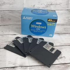 三菱　フロッピーディスク　2HD　3.5型　Windows　三菱化学メディア