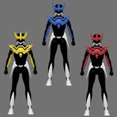 全3種 1/12 可動フィギュア ウイングマン ブルー イエロー レッドのサムネイル