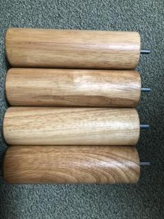 無印良品 木製脚 20cm ナチュラル(M8) 4本組