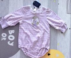 Cottoli ラベンダー色ロンパース 80cm