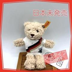 【信頼】 テディベア キーリング シュタイフ ベン ドイツ DFBエディション ぬいぐるみ
