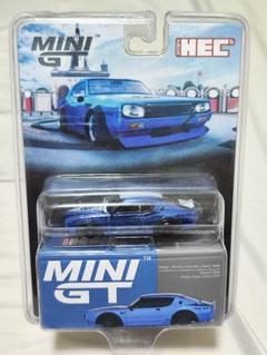 正規代理店 日産スカイライン MINIGT ケンメリ海外限定 メルカリ - ブルーメッキ ミニカー
