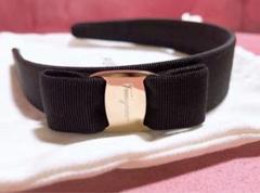 Ferragamo カチューシャ 未使用 Salvatore Ferragamo フェラガモ FERRAGAMO ヘアアクセサリー