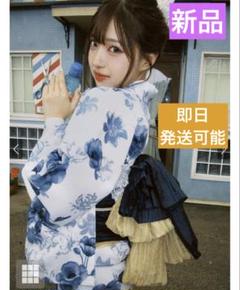 グレイル　GRL 水彩花柄浴衣セット[gi1519] レディース　着物　帯　浴衣