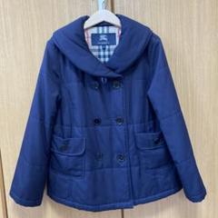 美品꧁バーバリー꧂アンサンブルスーツ　ノバチェック 金ボタン 130A 入学式 美品꧁バーバリー꧂アンサンブルスーツ ノバチェック 金ボタン