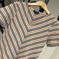 希少美品】バーバリーロンドン カットソー ノバチェック ボート