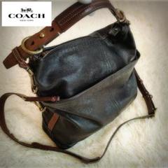 人気廃盤品！【COACH】2way ショルダーバッグ 70189 ハリソン 本革