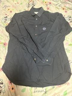 COMME des GARÇONS SHIRT ネイビー 長袖シャツ フランス製
