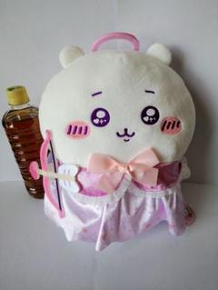 ちいかわ　ぬいぐるみ　 クマのぬいぐるみ ピンクドレス 弓矢付き