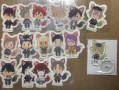 刀剣乱舞 とうらぶ きつね装備 ステッカー アクリルスタンド