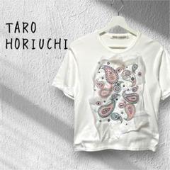 美品✨TARO HORIUCHI タロウホリウチ　ペーズリー　半袖　Tシャツ