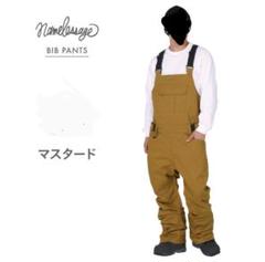 namelessage　ビブパンツ　マスタード　 Lサイズ Amazon | namelessage(ネームレスエイジ) スノボウェア