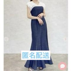 極美品　ココディールセーラーカラージレワンピース　きれいめ　濃紺　M 春夏秋冬 ココディール BIGセーラーカラージレワンピース - メルカリ