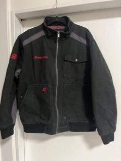 【スナップオン】Snap-on MA-1ジャケット ブラック　Ｌサイズ　希少 中古・古着通販】SNAP-ON (スナップオン) ワークジャケット