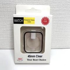 Apple Watch用 保護カバー 保護ケース 保護フィルム 45mm クリア