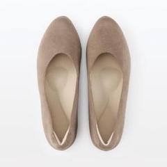無印良品　疲れにくい 撥水 パンプス