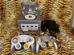 動作確認済 ゲームキューブ シルバー コントローラー2個＋ゲームボーイプレイヤー