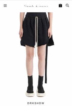 【タグ付き】DRKSHDW 21FW PHLEG BOXERS BLACK Rick Owens DRKSHDW Phleg Boxers (Black) – CNCPTS