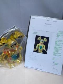 BLObPUS ブロッパスDX 赤マーブル成型　怪獣解剖図解　ソフビ　怪獣 Blobpus ブロッパス dokugan ドクガン 怪獣ソフビ フィギュアの