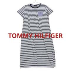 TOMMY HILFIGER　Tシャツワンピース　春夏　Lサイズ　ボーダー