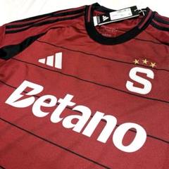 【未使用】adidas スパルタプラハ 24/25 ユニフォーム/ゲームシャツL スパルタ・プラハ 24/25 公式ユニフォーム ホーム 半袖