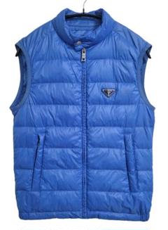 PRADA プラダ ダウンジャケット/ダウンベスト 青 4103725A0206 PRADA プラダ ダウンジャケット/ダウンベスト 青 4103725A0206