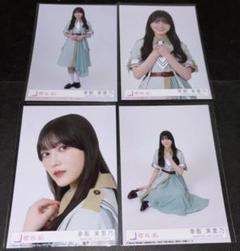 櫻坂46 中嶋優月 生写真 2nd アルバム Addiction 4枚コンプ