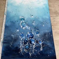 水彩画 八ヶ岳 松村淑夫 水彩画 八ヶ岳 松村淑夫