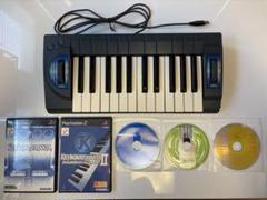 PS2 キーボードマニア専用コントローラー、専用ソフト、サントラCDのまとめ売り