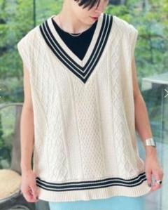 CAL O LINE 未着用 サイズL ダウンベスト リバーシブル CAL O LINE」✕「NANGA」BLACK HOLE DOWN VEST キャルオーライン