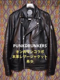 パンクドランカーズ　ライダースJKT キン肉マンコラボ パンクドランカーズライダースJKT キン肉マンコラボ