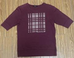 バーバリー　ブラックレーベル　半袖スウェット　tシャツ ノバチェック