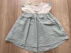 シシュノン　子供服　ワンピース　100 チェック　SKÄPE 半袖ワンピース