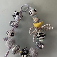 ハンドメイド らぶぶキーホルダー