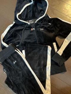 rady バイカラーニットセットアップ ブラック ♥︎Mサイズ
