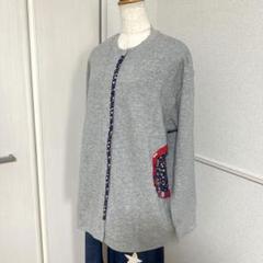 新品未使用タグ付　ワコールツモリチサト　綿100%カーディガンゆったりMサイズ trim_ofcrs_item82c1a8c46f3911e