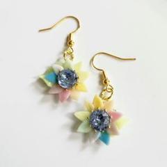 虹色 ひまわり の ピアスのサムネイル