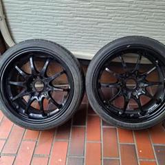 限定色] RAYS CE28 17インチ 8J +44 A052 215/40R17 4本通し