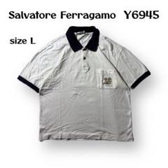 【即購入OK】Salvatore Ferragamo　半袖ポロシャツ　サイズL