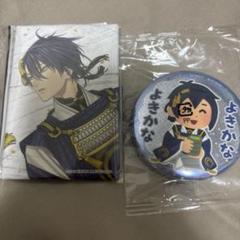 刀剣乱舞 五周年記念祝画 スクエア缶バッジ 三日月宗近 - メルカリ