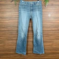 アルファキュービック ジーンズ ジーパン パンツ Lサイズ相当 ダメージ