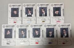 &TEAM IDENTITY CARD 9枚セット