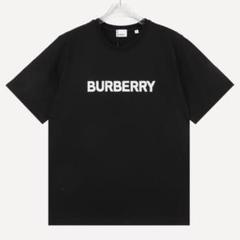 BURBERRY ブラック ロゴ Tシャツ サイズ L - メルカリ