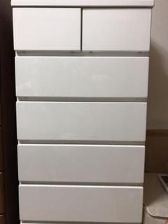 ニトリ ハイチェスト(N02 80-6LBR) タンス たんす 衣類収納